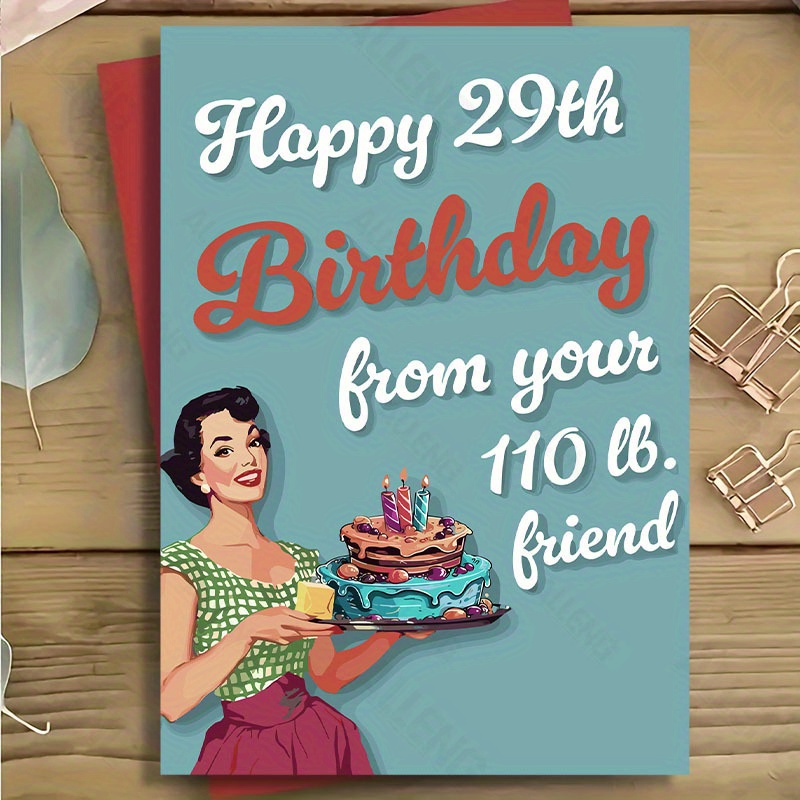 

3-pack Vintage-inspired Birthday Greeting Cards, Humorous Birthday Wishes, Unique Appreciation, High-quality Paper, Women, Small Business, Thank You Cards, 110 Lb. Cardstock