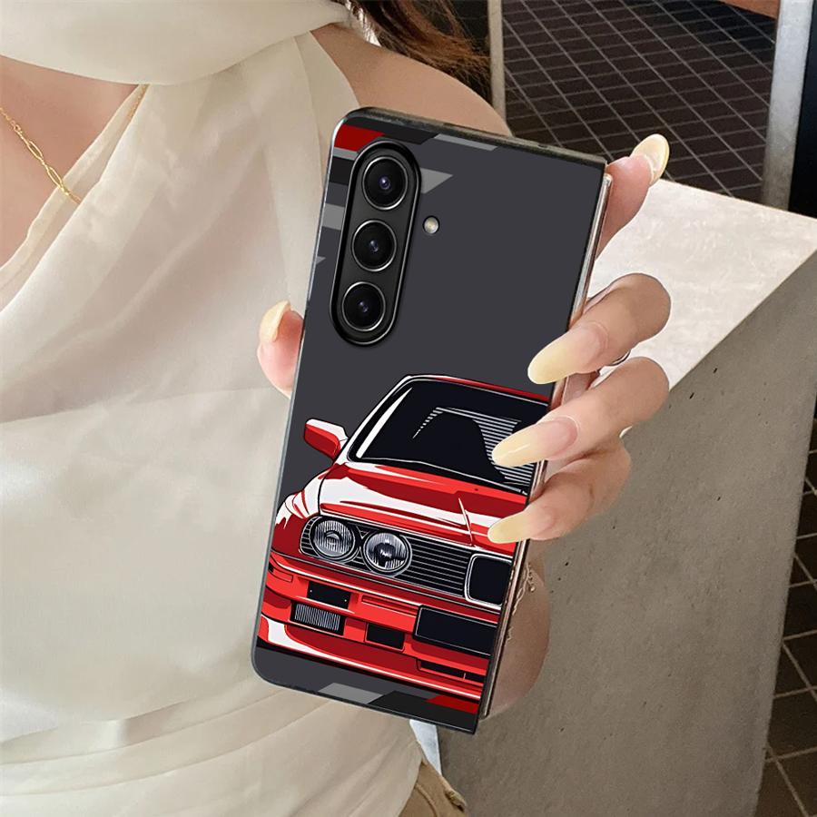 TEMU Phone Case: Phone Cover Case Suitable For For Galaxy Z Fold3 Z Fold 7 6 5 4 3 Z Fold4 Z Jdm Car