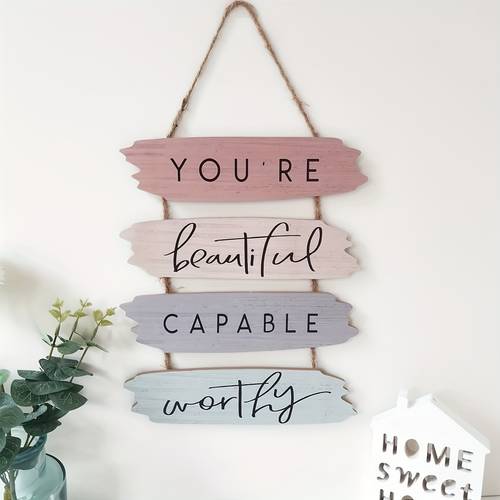 2d flat 2d flat motivational wall hanging inspirational english quote list you are the encouraging slogan list decorative wall hanging 2d flat