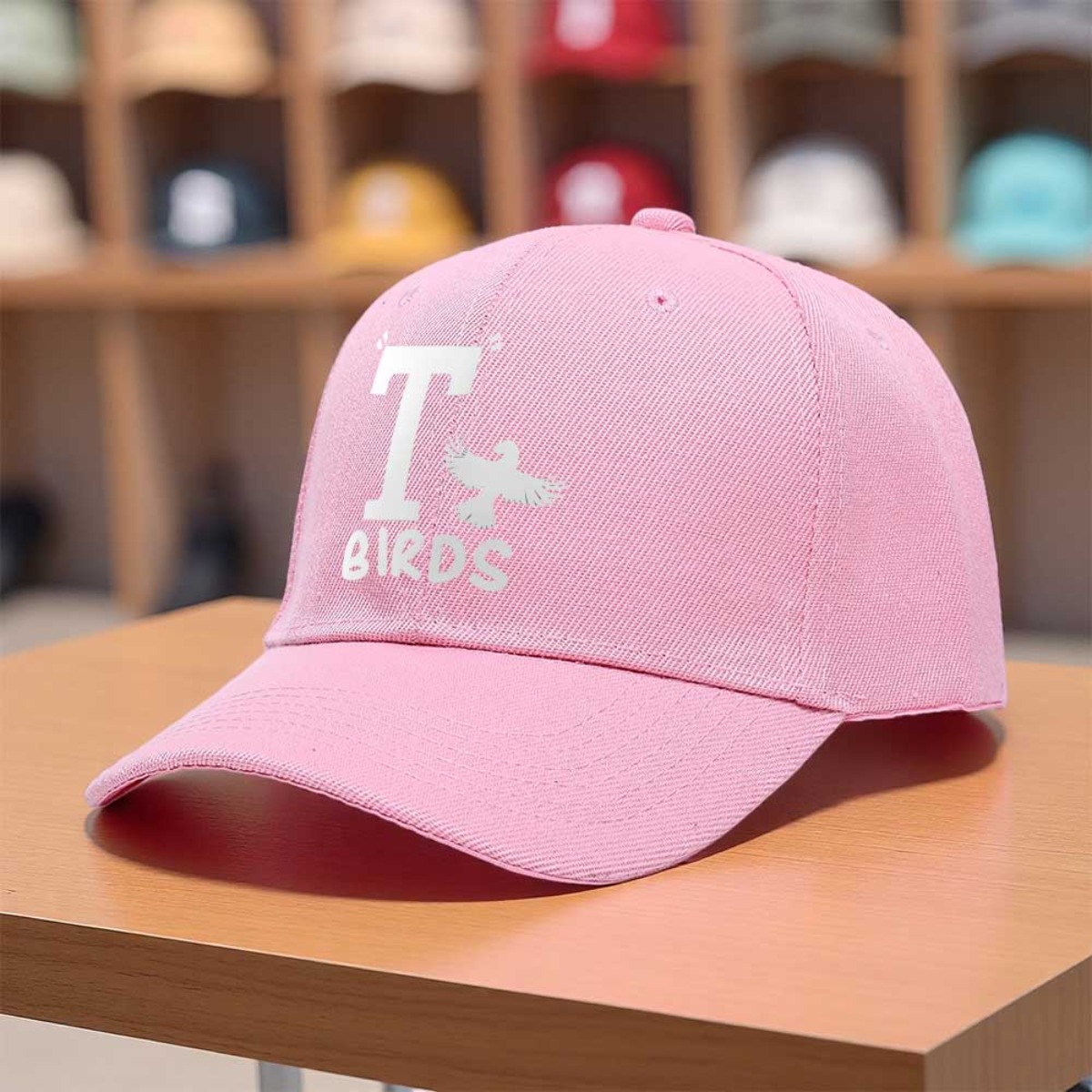 TEMU 1pc T Birdsurban Men' Retro Streetwear Baseball Cap With Patch - Lightweight Sporty, - Outdoor Hat, Machine Washable For Urban Fashion & Events