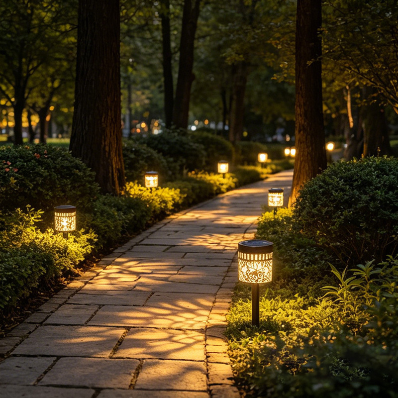 Lumière Solaire à Brancher, Ensemble de 2 Lampes de Pelouse d'Extérieur Pivoine, Lampes Solaires de Jardin, Convient pour Pelouse de Jardin, Cour, Chemin, Allée et Décoration Extérieure, Décoration Lumineuse de Noël Lumière d'Halloween