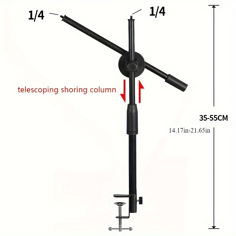 Image of Cantilever Horizontal Tripod-top Desktop Installation, Metal Material, Smartphone Stand, Suitable For Mobile Photography, Shooting And Painting-no Battery, Non-wireless