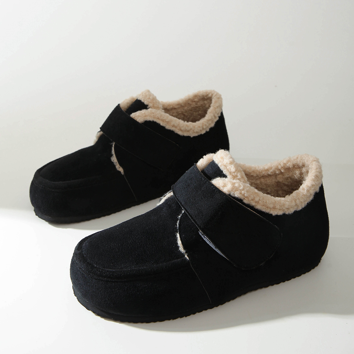 TEMU Fashionable Versatile Women's Ankle Boots New Autumn Winter Fleece Warm Women's Boots Soft Sole Comfortable Non-tiring Easy Large Size