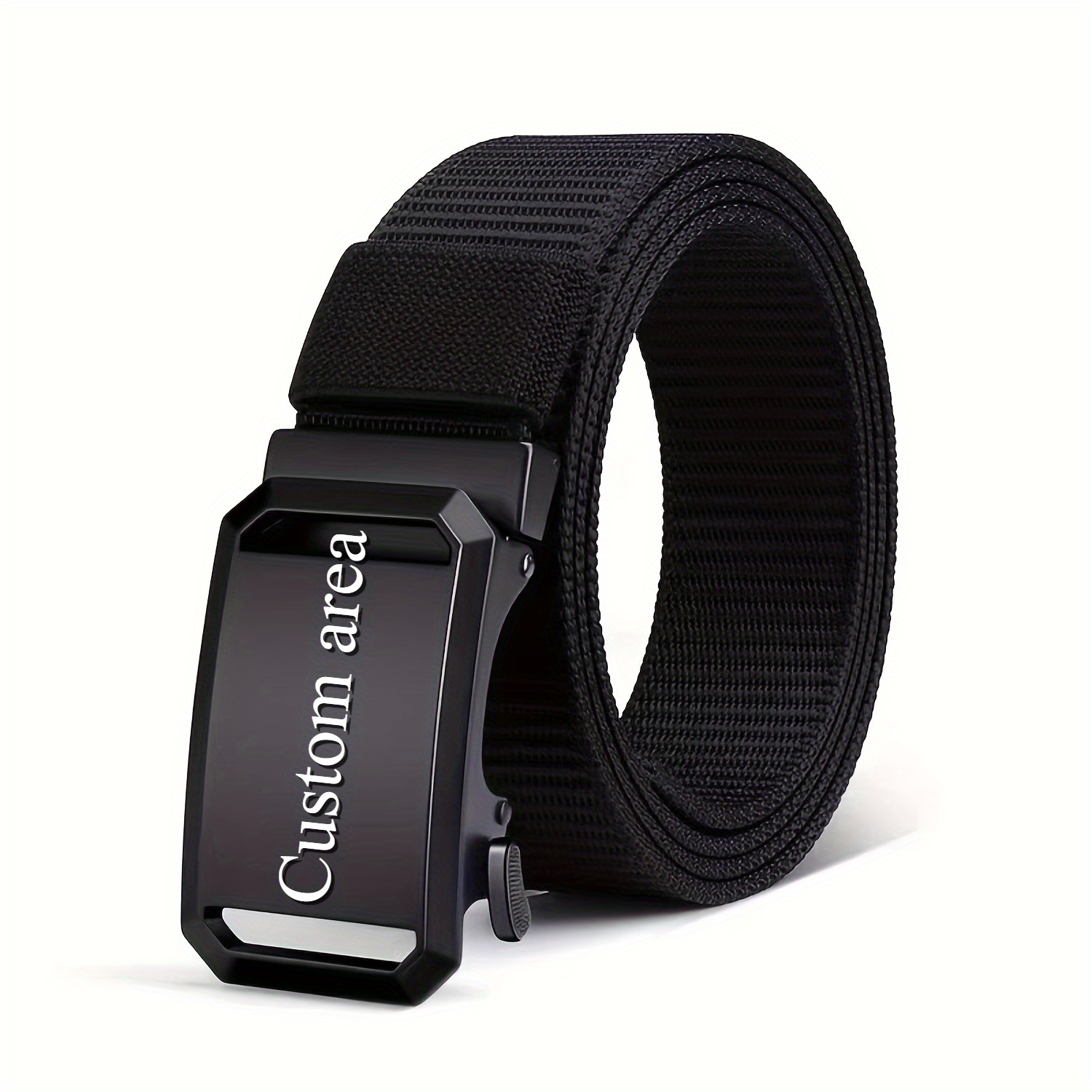 Men'S Polyester Comfortable Stylish Belt Casual Golf Pants