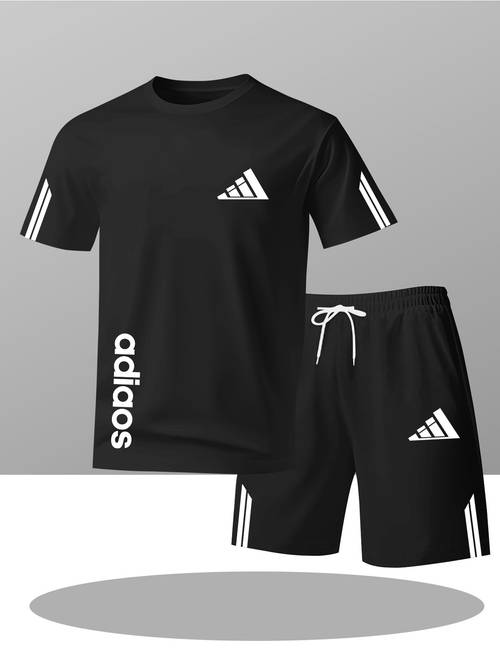 mens short sleeve shorts set simple and popular casual round neck short sleeve t shirt shorts sport 2pcs set trendy pattern summer breathable short sleeve sportswear set mens sportswear set trendy short sleeve t shirt