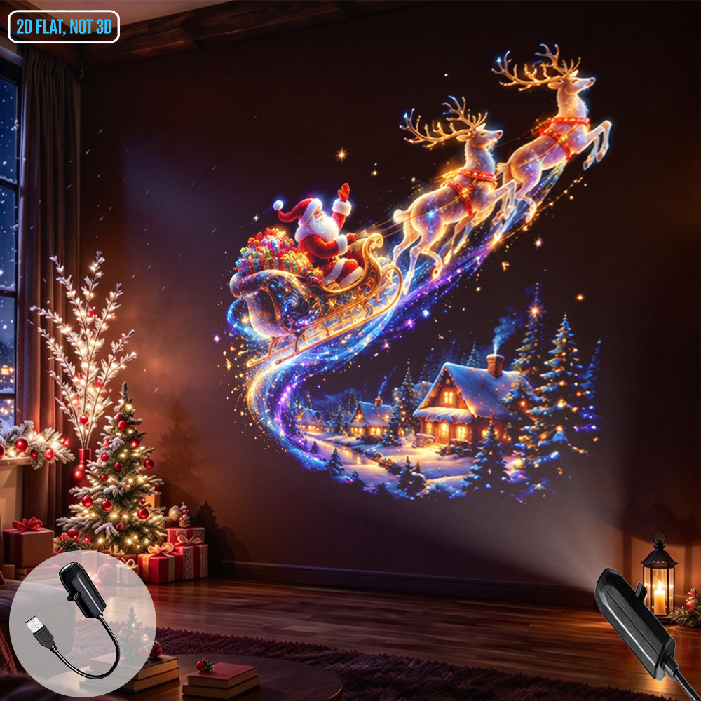 santa lamps sold on Temu Australia
