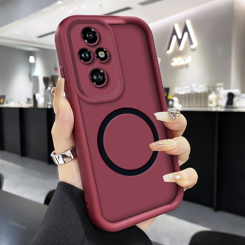 Ovitek za telefon: Združljiv z Honor 200 , 200 Pro, 200 Lite, 200. Klasičen minimalističen enobarvni dizajn s popolno zaščito leč, odporen na