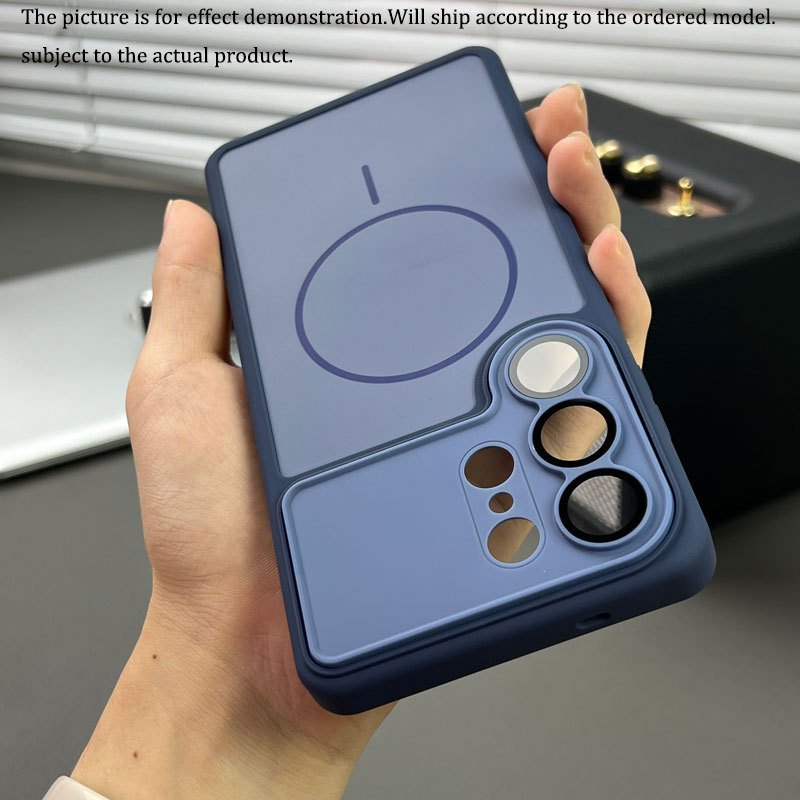 TEMU Phone Case - Suitable For For S26 Ultra Phone Case, Magnetic Version, Full Coverage Shockproof, Skin-, For S26 Silicone Hard Shell, Stylish And