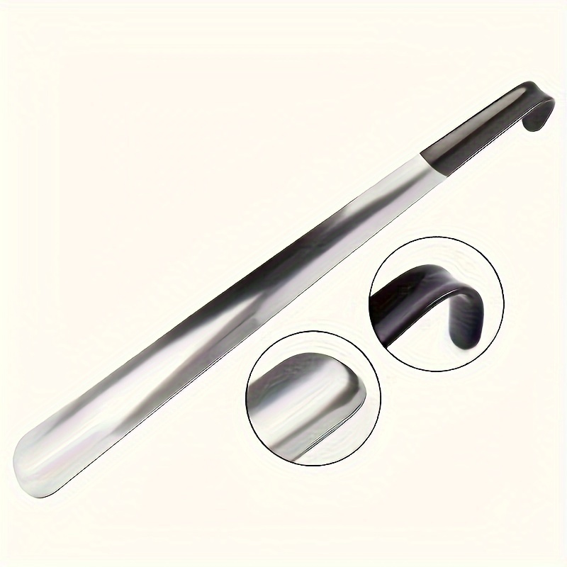 1 Extra-Long 41.91-Inch Stainless Steel Shoe Horn for Seniors - Anti-Slip Comfort Grip, Durable Metal Construction, Easy to Use by the Elderly, Disabled, and Those with Limited Mobility