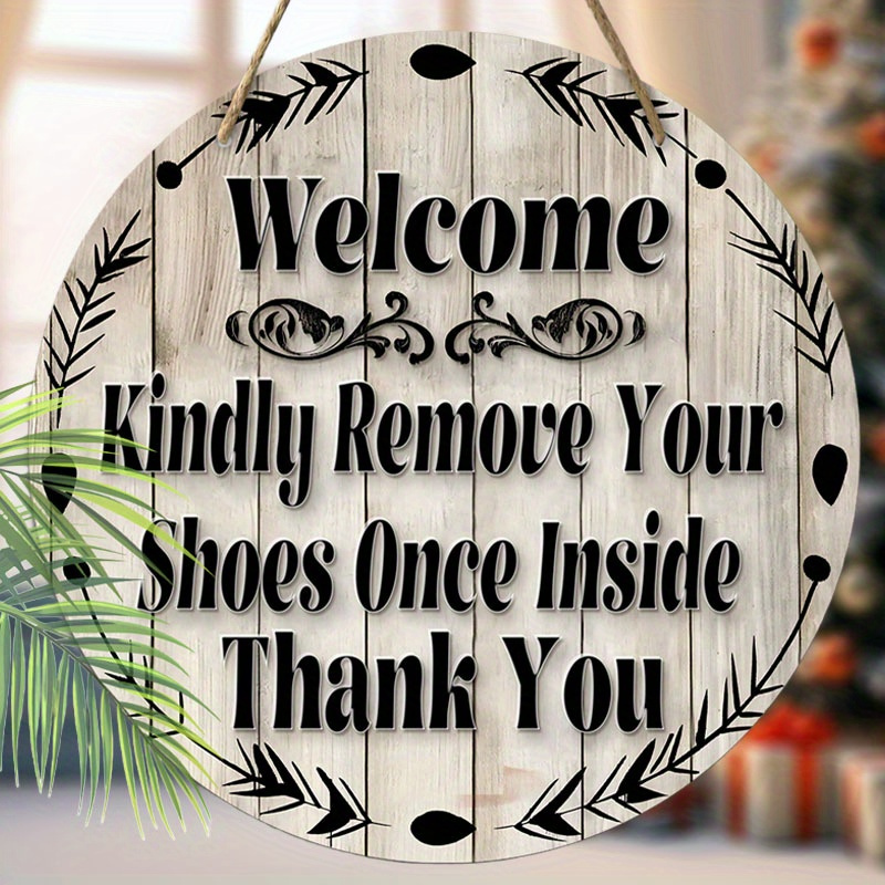 

Wooden " Remove " , 11.8 , Entryway Decor, Pendant, Hanging , Supplies