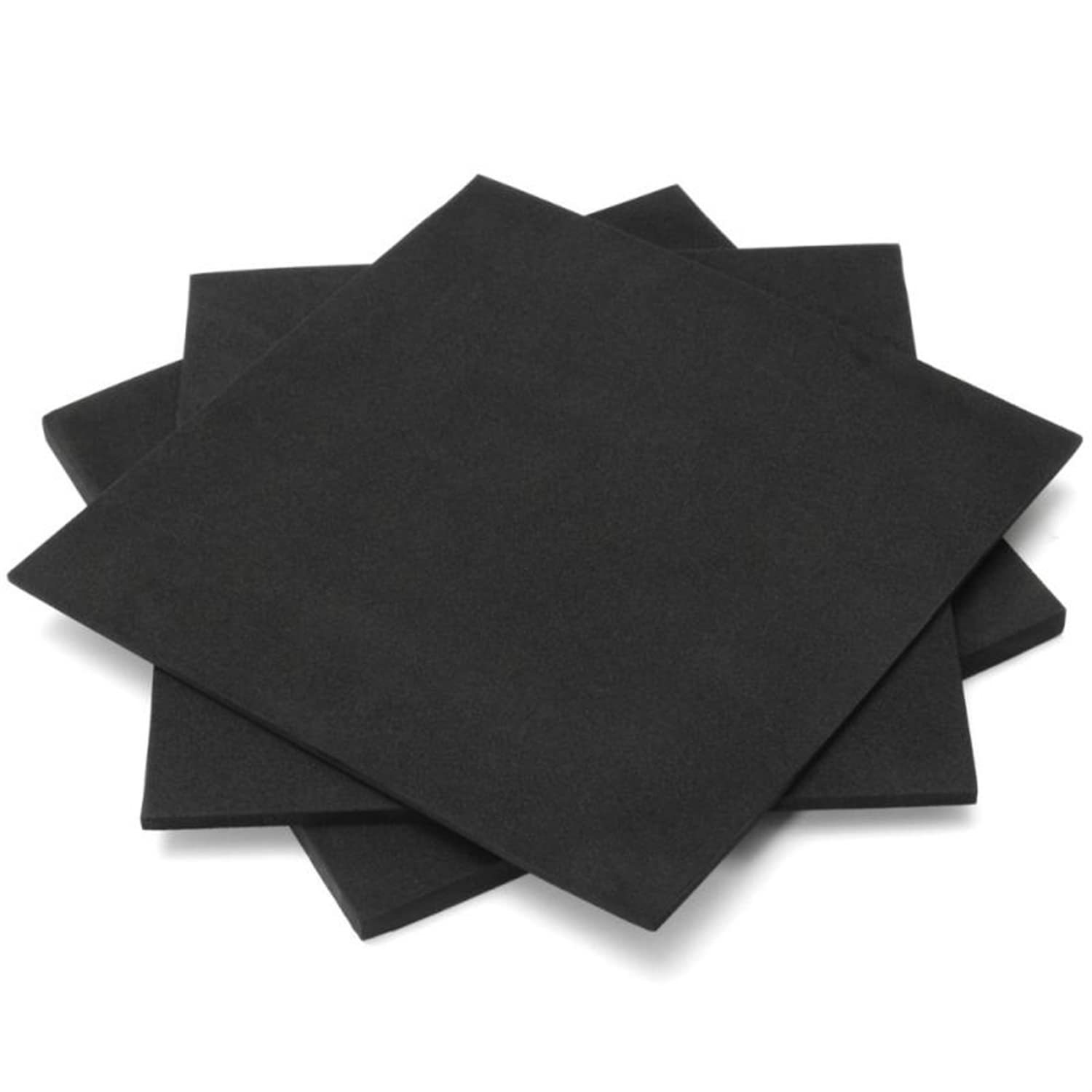 

5pcs Eva Foam Sheets, High Density Cell Acoustic Foam, Black, 3mm/5mm/10mm Thickness, 150x150mm/200x200mm, Soundproofing Material