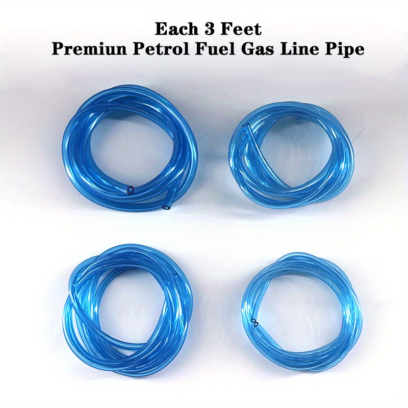 Image of 1.5 Meters/set, 4pcs Set, 4 Sizes/set, Gasoline And Gas Pipeline Pipe 3/32 "x 3/16" 1/8 "x9/16" 1/8 "x 1/4". 080 "x.140", Fuel Pipe Hose, Chainsaw, Ordinary Carburetor, Pipe, 4 Sizes