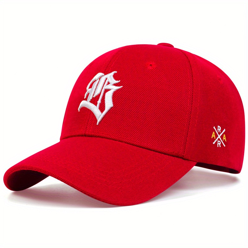 TEMU 1 gorra de béisbol para mujer con para exteriores, sombrero casual ajustable para /otoño o /verano