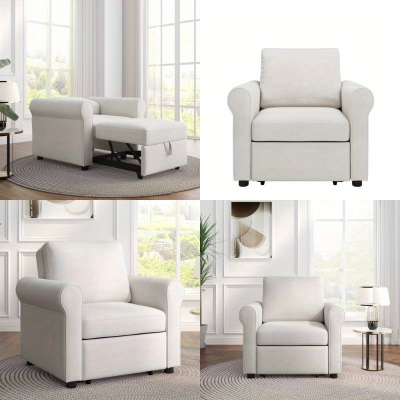 Multifunctional Furniture Pottery Barn Twin Sleeper Chair Modern