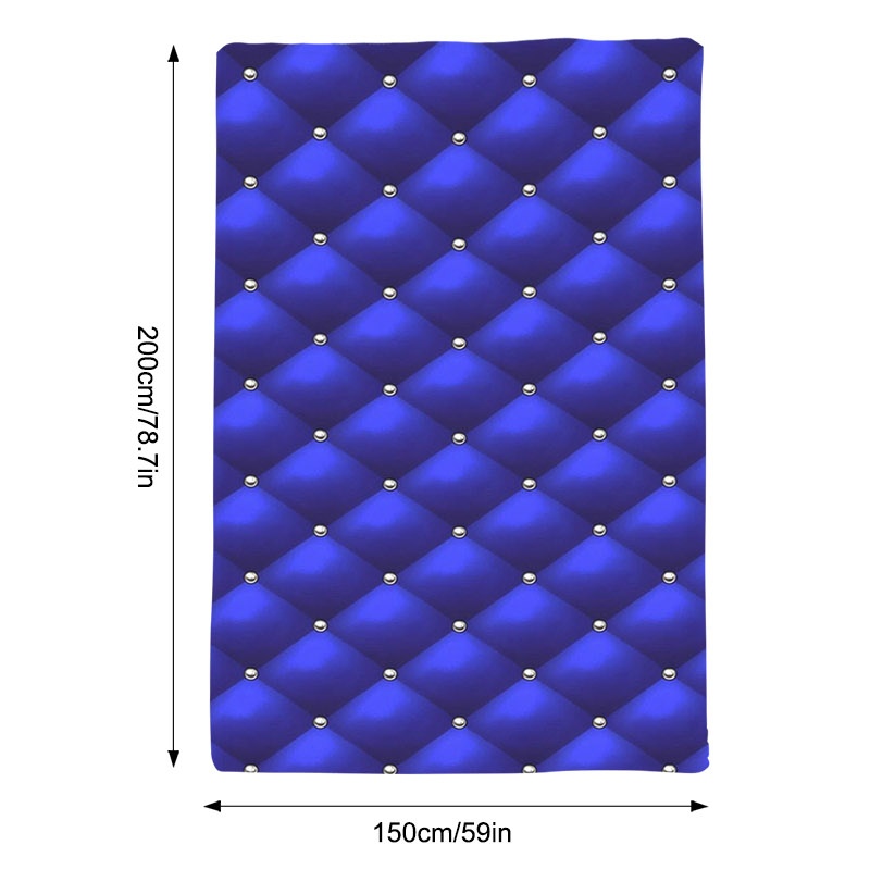 TEMU Luxurious Diamond Tufted Print Throw Blanket, Single-sided Printed Soft Cozy Blanket, Multiple Specifications , Ideal Holiday Gift For Mother's