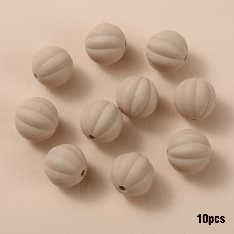 E-shop 10 Stück 15mm Silikon-Laternenperlen – Bunte Glänzende & Mattierte Perlen für DIY-Schmuckherstellung, Armbänder, Halsketten, Schlüsselanhänger –