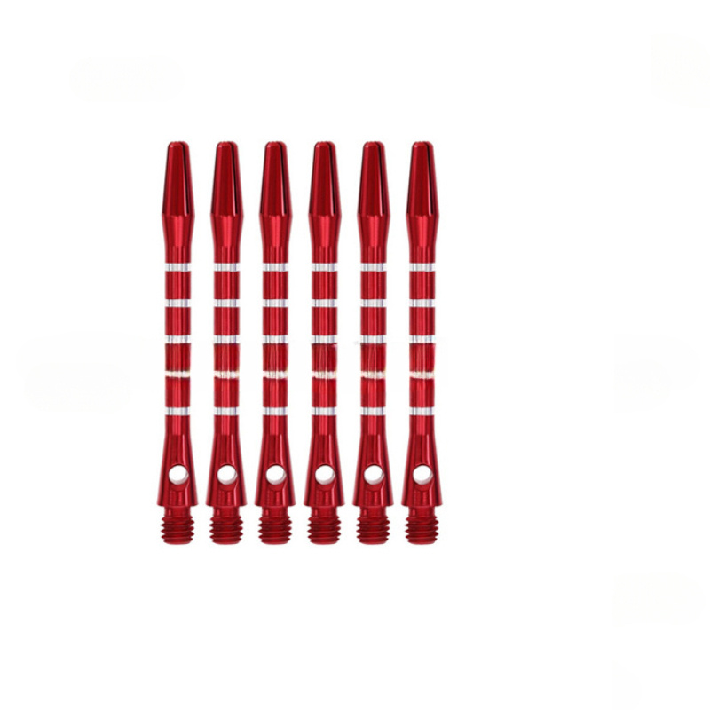 6pcs Multi-Color Options 2BA Aluminum Dart Shafts