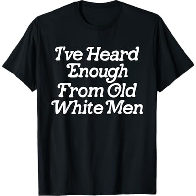 

Funny For Men And Women - ' Enough From Men' - 100% Cotton, Halloween, Thanksgiving, Christmas, Sizes S-xxxl, Black