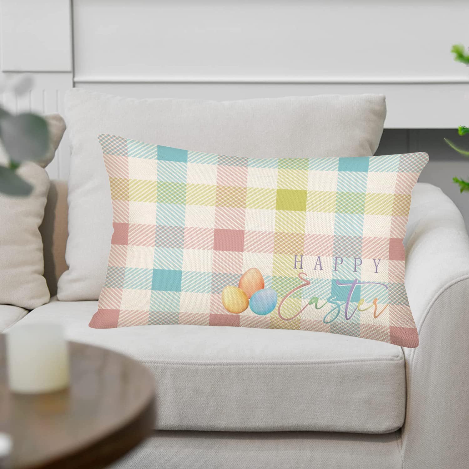 

Easter Egg 12x20 - , Decor, Zippered Polyester For Sofa &