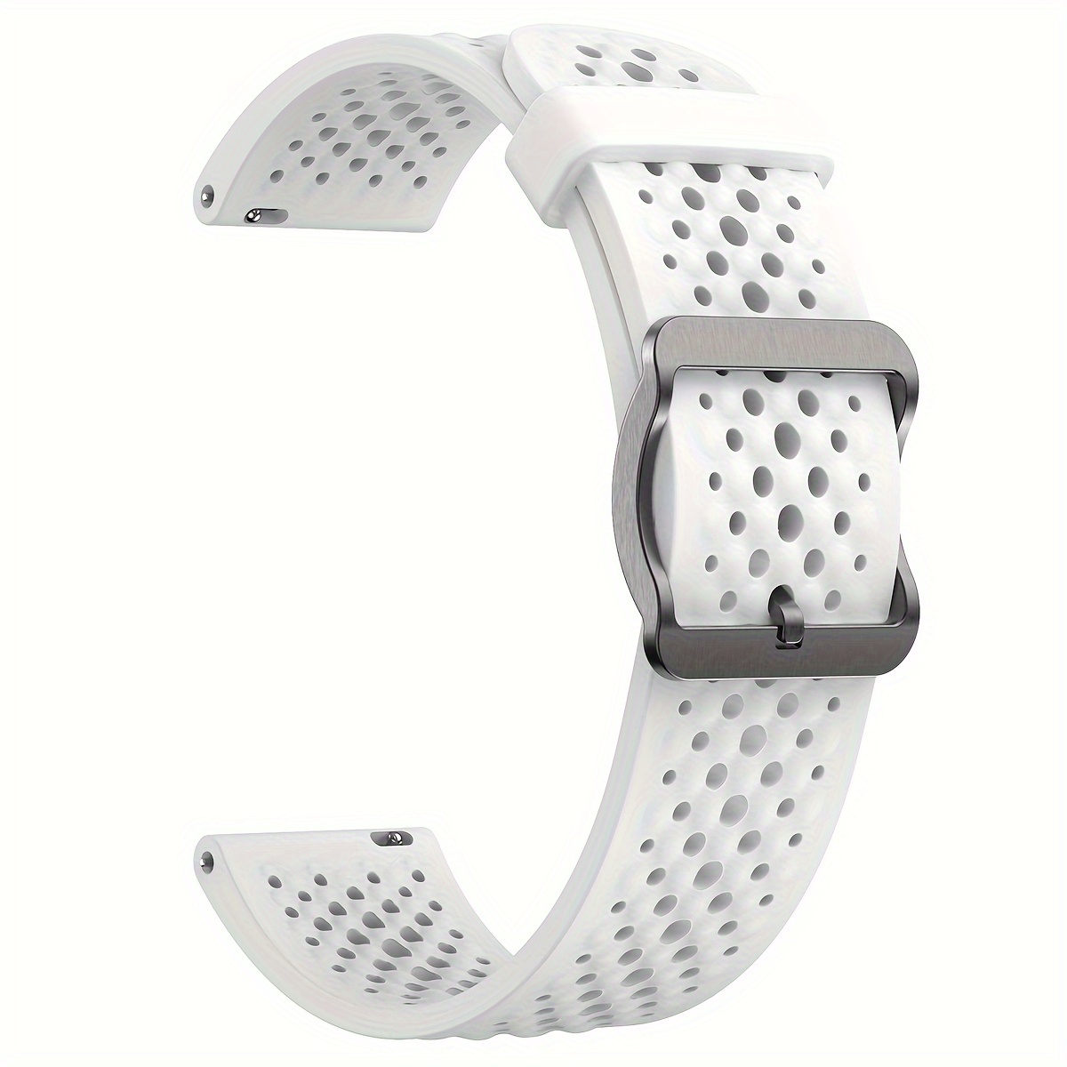 TEMU Correa de pulsera deportiva de silicona transpirable de 22 mm para 3, para 2, , 255m, 4, para for Samsung 3 45 mm, para for Galaxy 46 mm, para