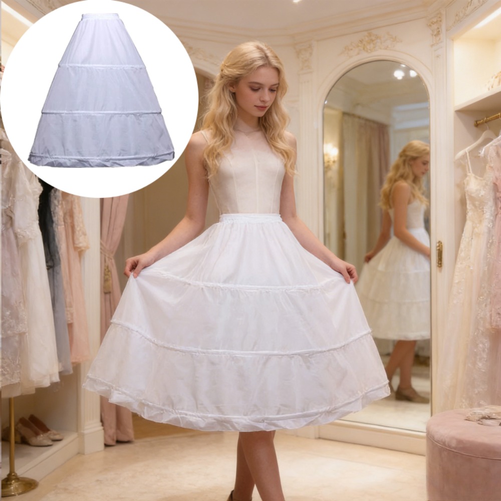 petticoat bridesmaid dresses Short Petticoat for Retro Short Wedding and Formal Dress P1015 Size 4