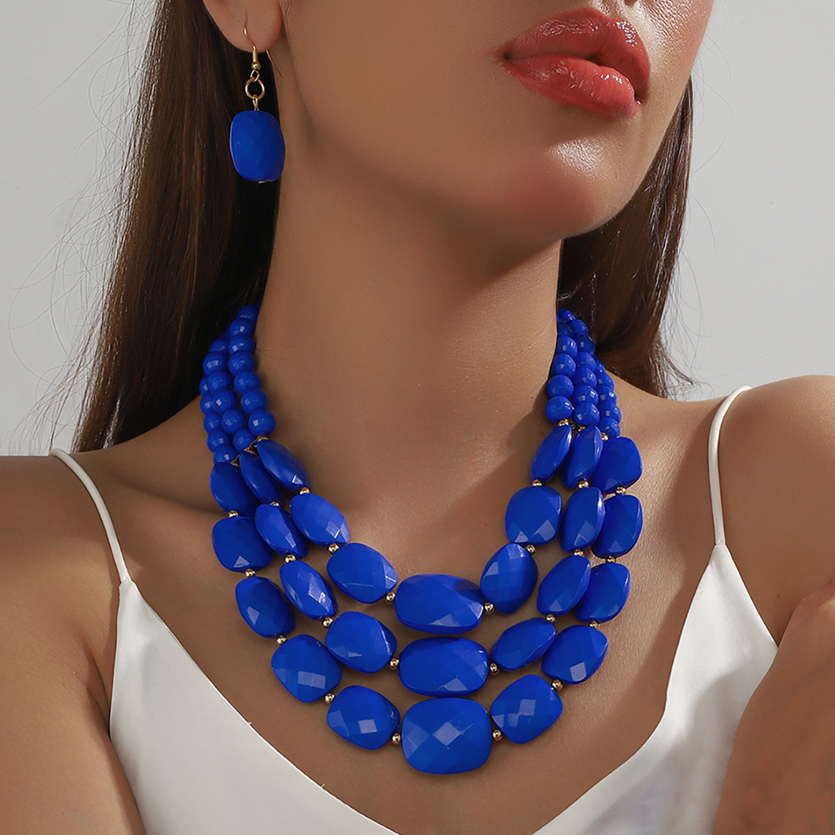 TEMU 3pcs Bohemian Chic Handmade Jewelry Set - Options, Multi-functional Layered Design, Suitable For , Perfect For Gifting And Daily Wear