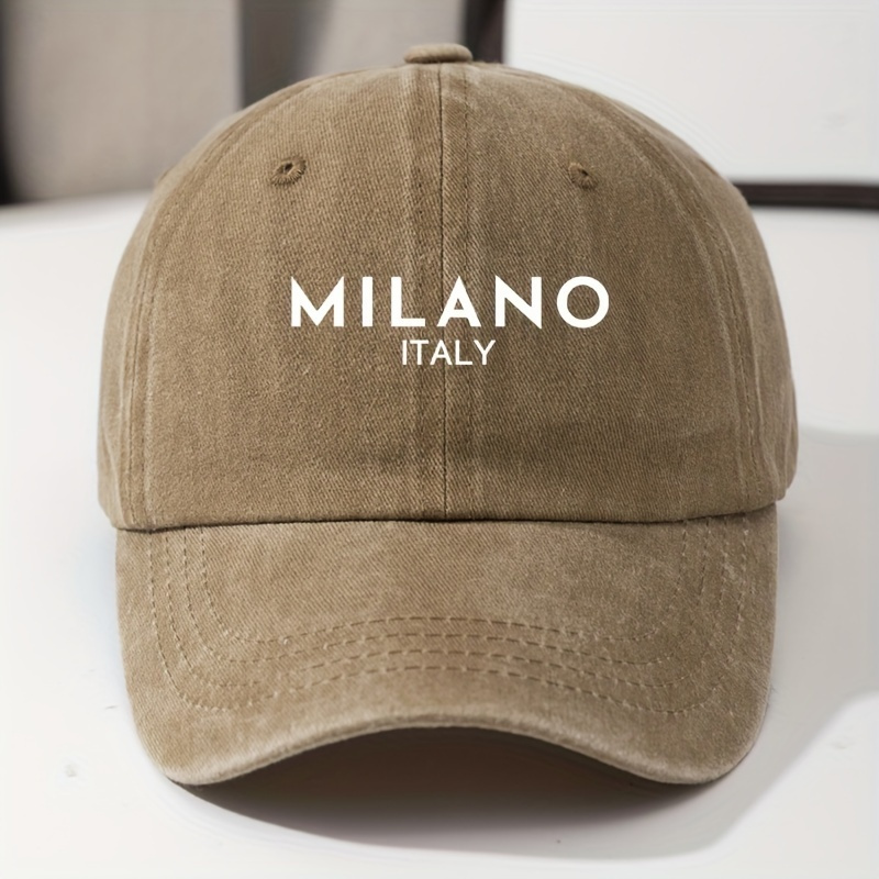 Adjustable Soft Baseball Cap with Printed Sunscreen