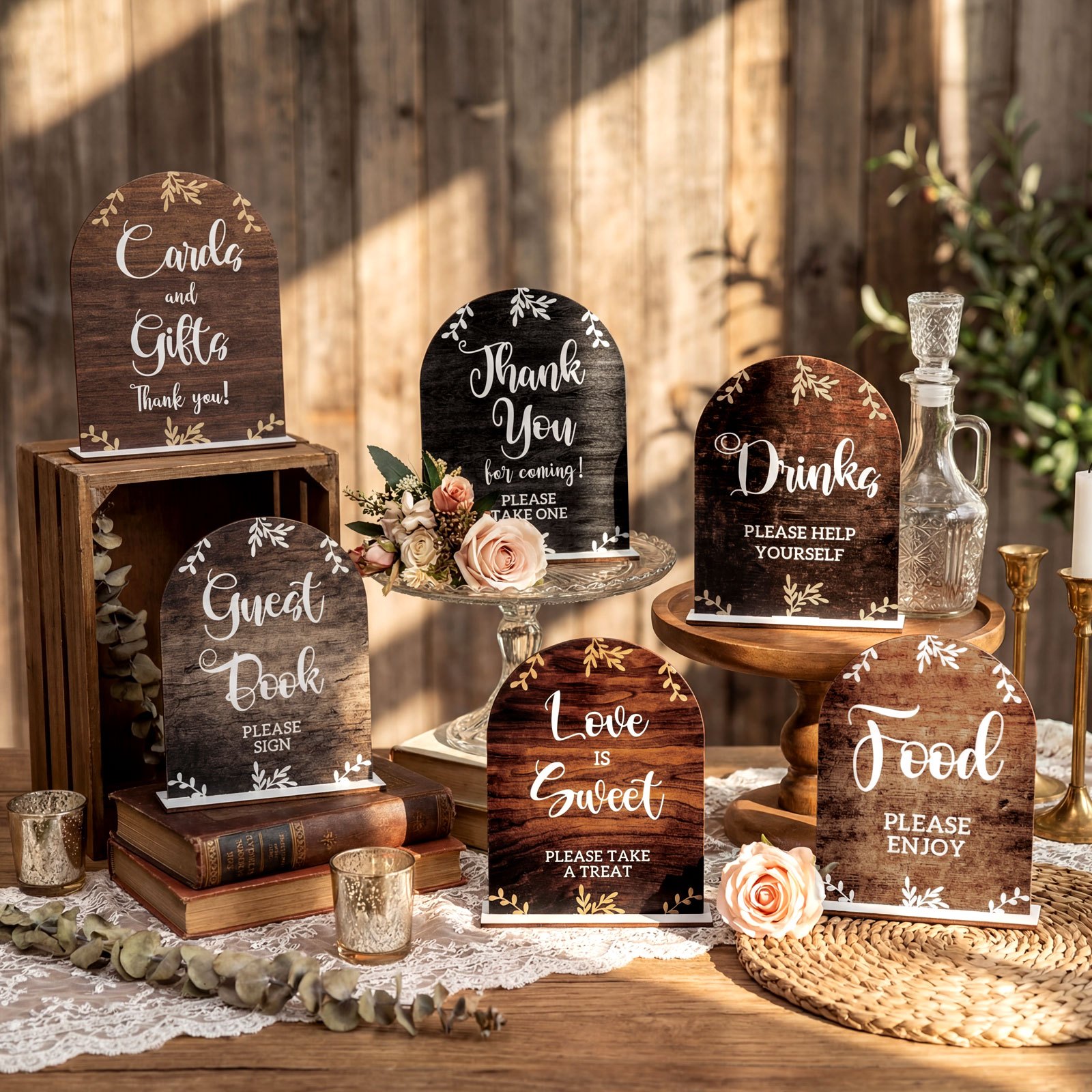 wedding signs sold on Temu United States