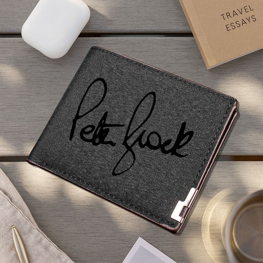 TEMU The Peter Men's Wallet Features A Multi-card Slot Design, Making It Suitable For Daily Commuting. It Can Hold Photos, , Personal Documents, And