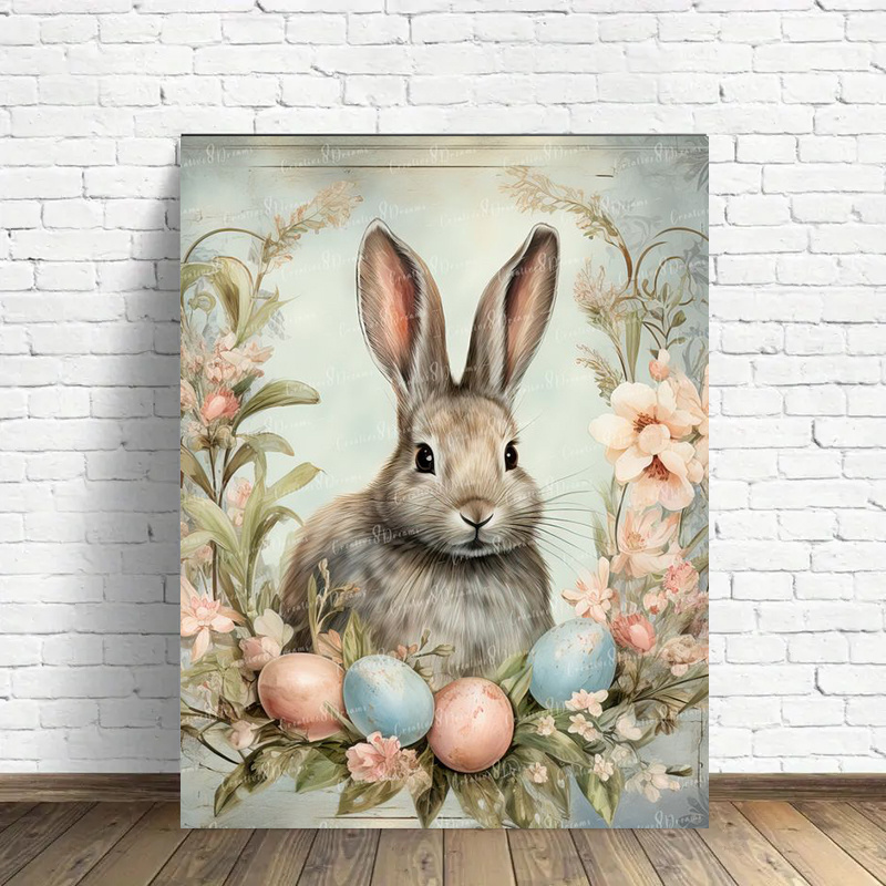 

Decor Easter , Textured , Rabbit , , / Decor For , , Gym,