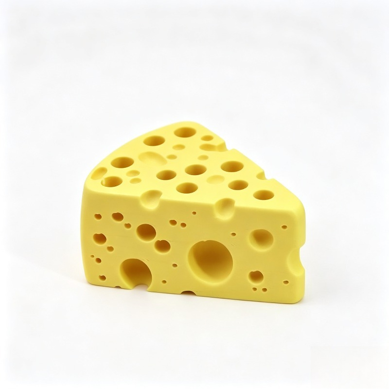 TEMU Porte-stylo de bureau de fromage, support à crayon triangulaire créatif de fromage, organisateur de papeterie, outil de brosse à ongles, support