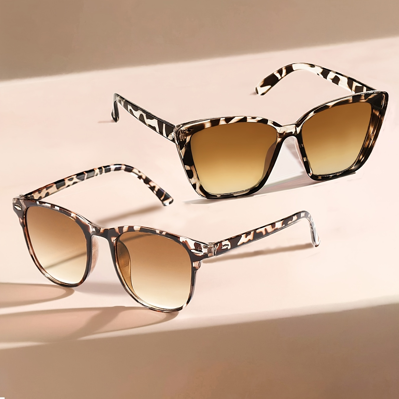 confezione occhiali moda donne gatto stampa Temu Italy