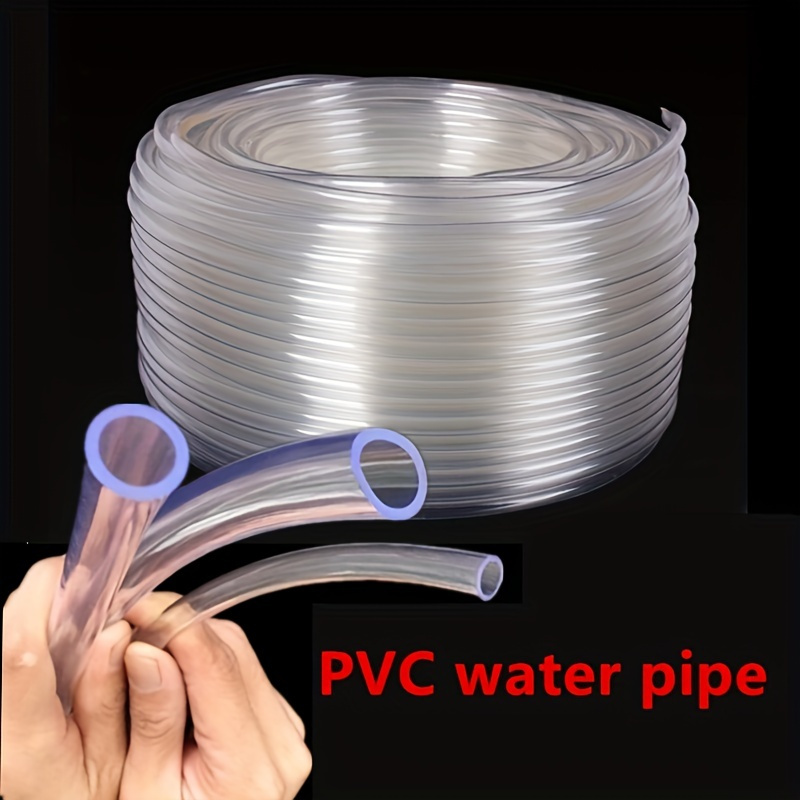 Tuyau Flexible Transparent En Vinyle, Parfait Pour Les Projets De Bricolage Ou De Jardinage – 45 Mm Intérieur, 53 Mm Extérieur