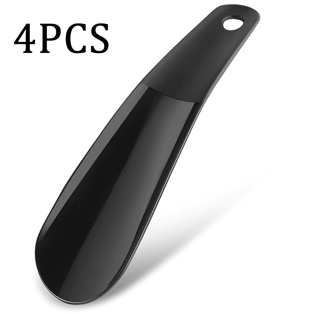TEMU Lot de 4 chausse-pieds , portables, durables en plastique noir, faciles à utiliser pour , , , cadeau de Noël