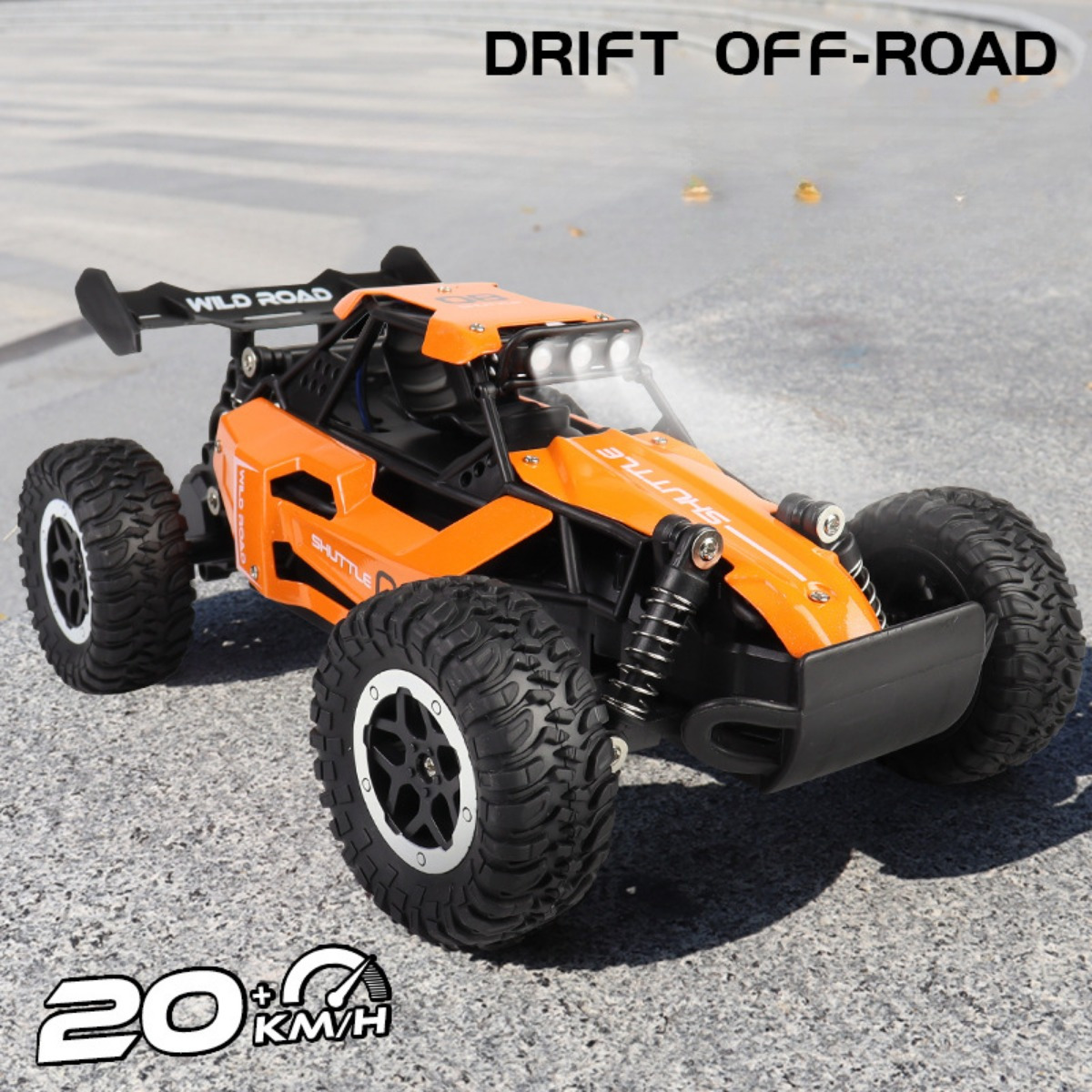 1:16 Scale All Terrain RC Off-Road Vehicle, 2.4GHz RC Kids Toy Car, Durable Alloy And Plastic, Fun Racing Car Model That Can Climb And Drift - Perfect As Party Favors And Holiday Gifts