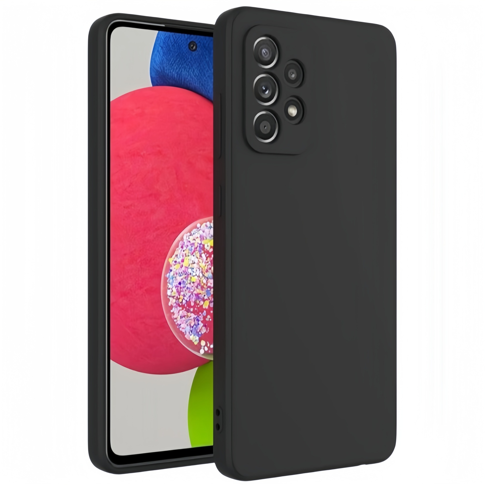TEMU Phone Case: Designed For Galaxy A52 5g/4g / A52s 5g Case Microfiber Lining, [camera Protection], Thicken Shockproof Drop Protection,extreme Soft