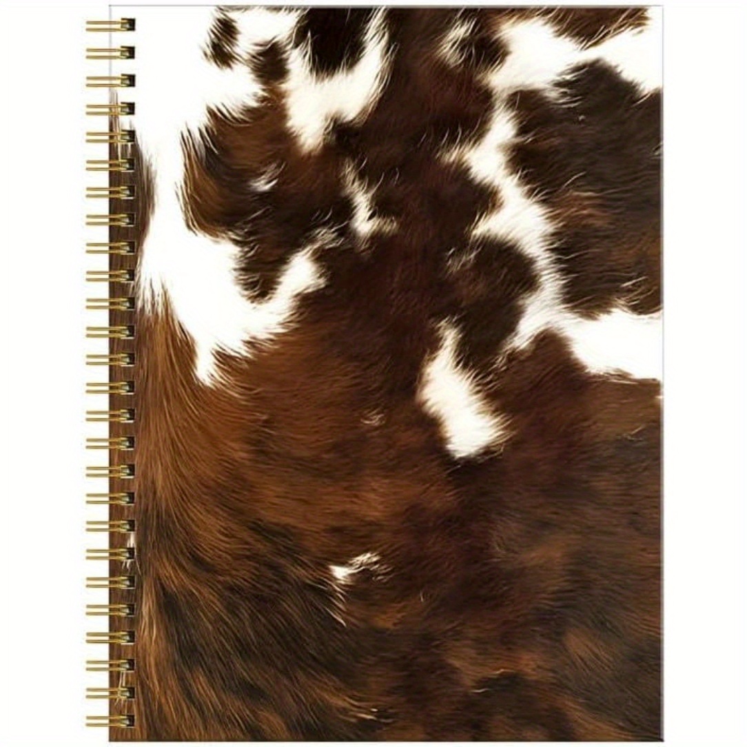 

Fur Spiral Journal For Women - 5.5x8.3" With 50 Pages, College Ruled, Premium Paper, Ideal For School, Office, Or Home Gift