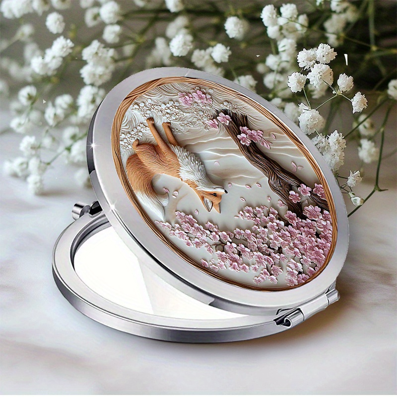 Vintage Makeup Mirror with Captivating Design