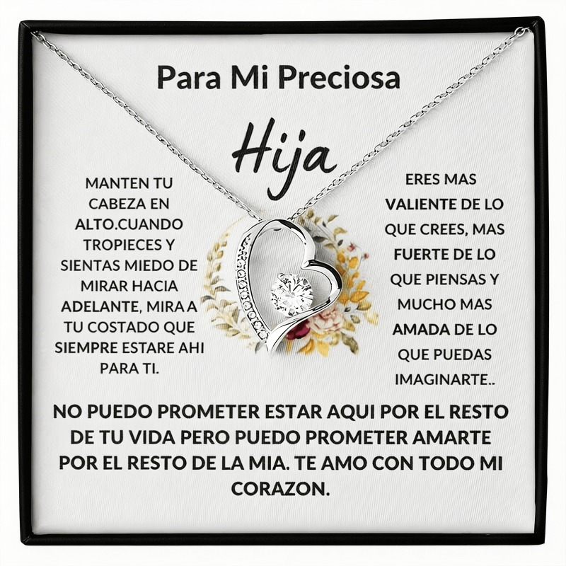 TEMU Elegante Collar con Forma de , para Hija, Colgante de Cobre, Adecuado para Joyería de Calidad, Diseño Exquisito, Adiciones de Moda, una Gran