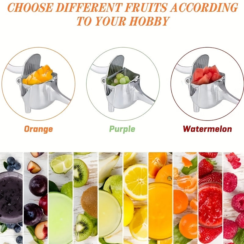 manual juicer lemon squeezer multi functional hand press fruit extractor with citrus clamp squeezing lightweight juicer material juice maker Product details 7