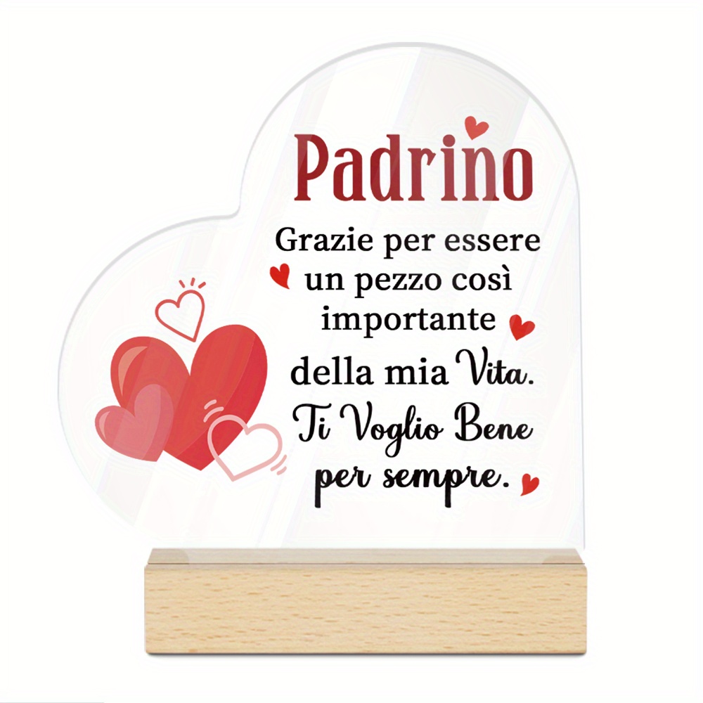 TEMU Putuo Decor 1pc Shaped Acrylic Sign Wooden Base Table Decor, Thank You For Being Such An Important . Ti, Desktop Decoration For Home Farmhouse