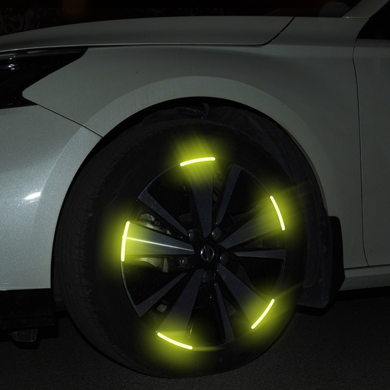 29pcs High Visibility Reflective Safety Warning Stickers for Vehicles & Backpacks