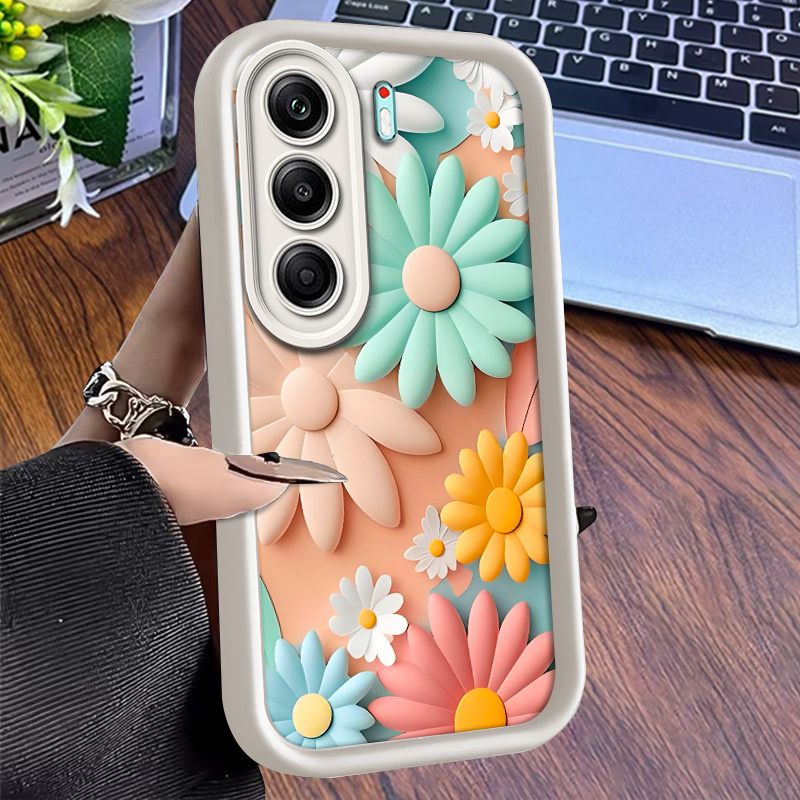 Phone Case - Phone Case Suitable For Camon 40 Pro 5g Soft Phone Case Silicone Phone Case, Sun Flower Pattern: retailer-supplied image