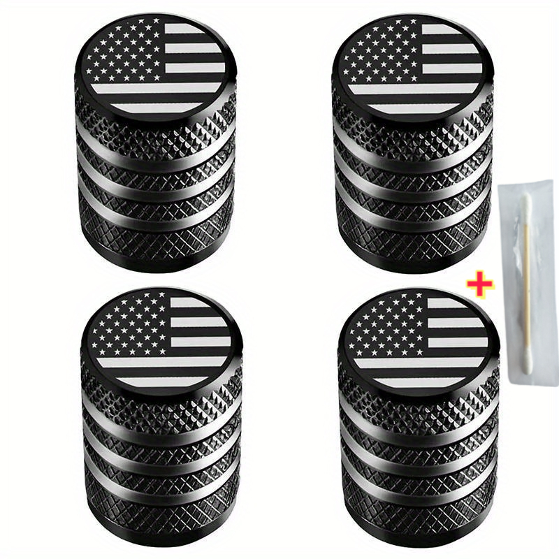 TEMU Tire Valve Stem With A Cleaning Rod, Automotive Components, Additions For Vehicles, Decorative For Tire Valves, Car Embellishments For Women,