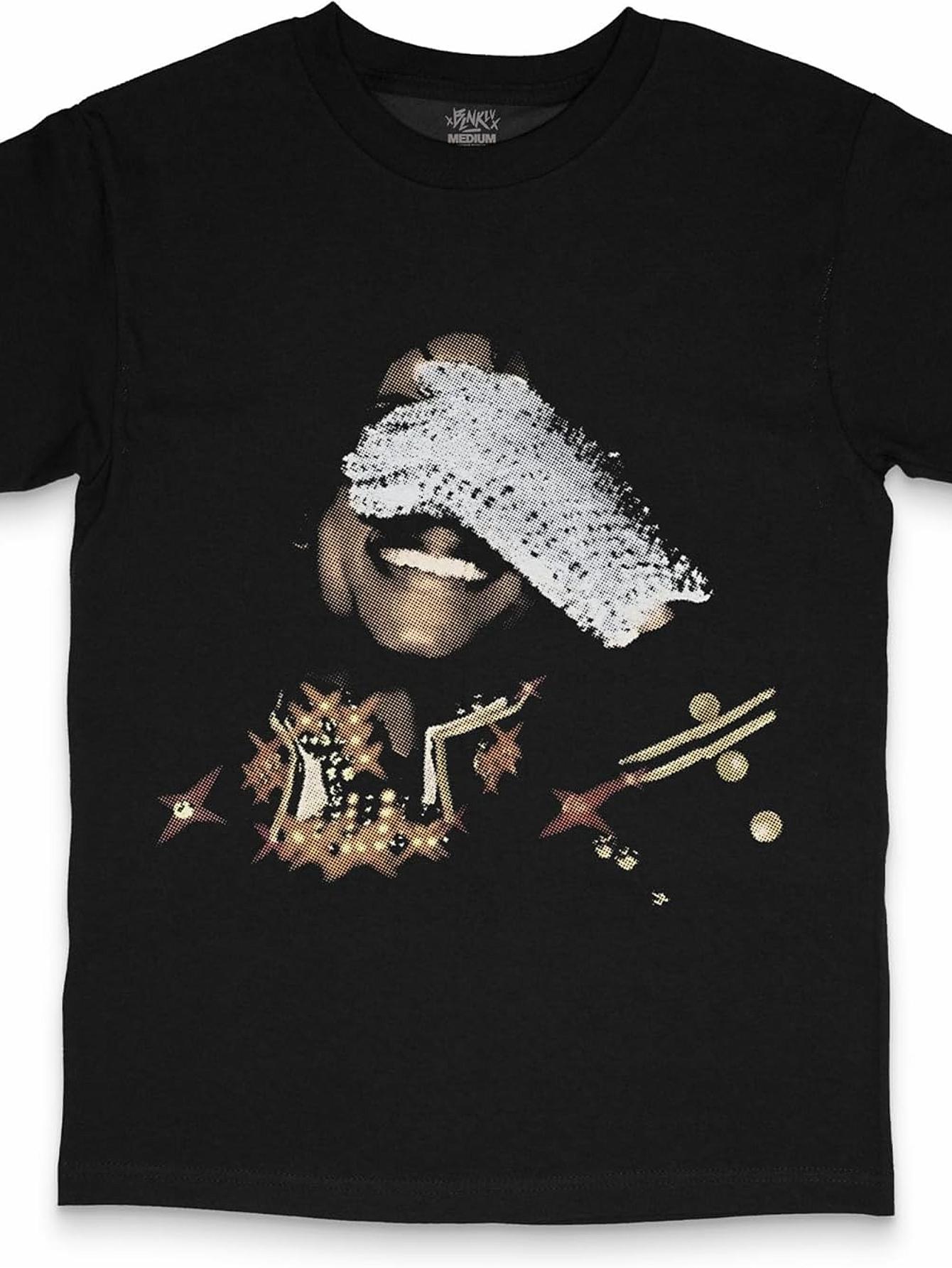 vintage y2k rapper graphic t shirt retro hip hop streetwear - Temu