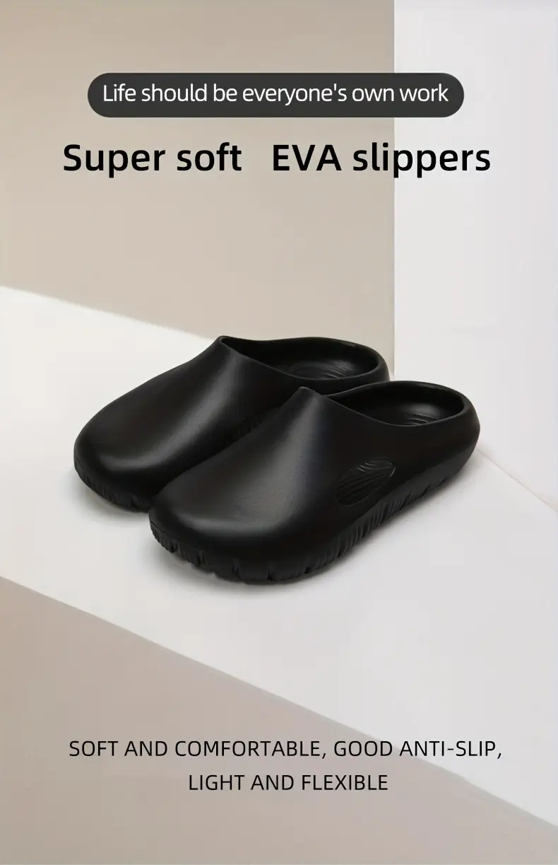 womens summer non slip eva sole indoor and outdoor dual use slippers plus size slip on sandals soft and comfortable unisex beach must have lightweight flip flops Product details 0