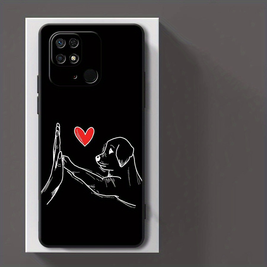 TEMU Cute Puppy Phone Case For Xiaomi For Redmi 12 12c 10c 13c 5g 13 9 9a 9c 9t 10 10a K40 Pro A3x Cover
