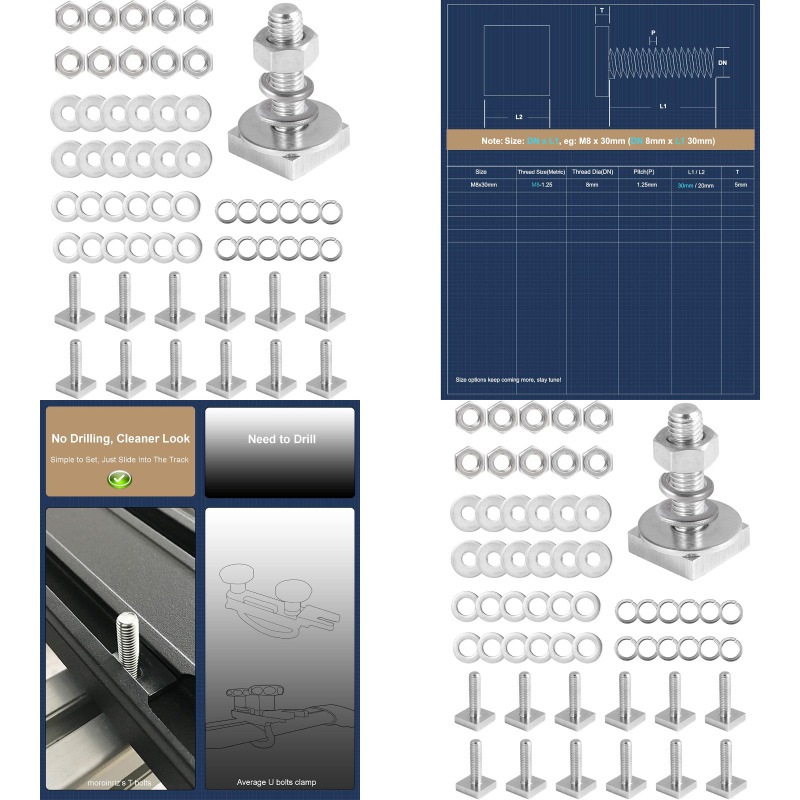 roof bolts sold on Temu United States