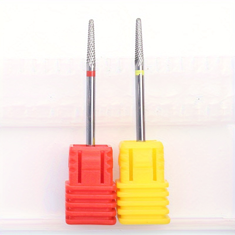 Professional Tungsten Carbide Nail Drill Bits, Safe Cleaning Tool