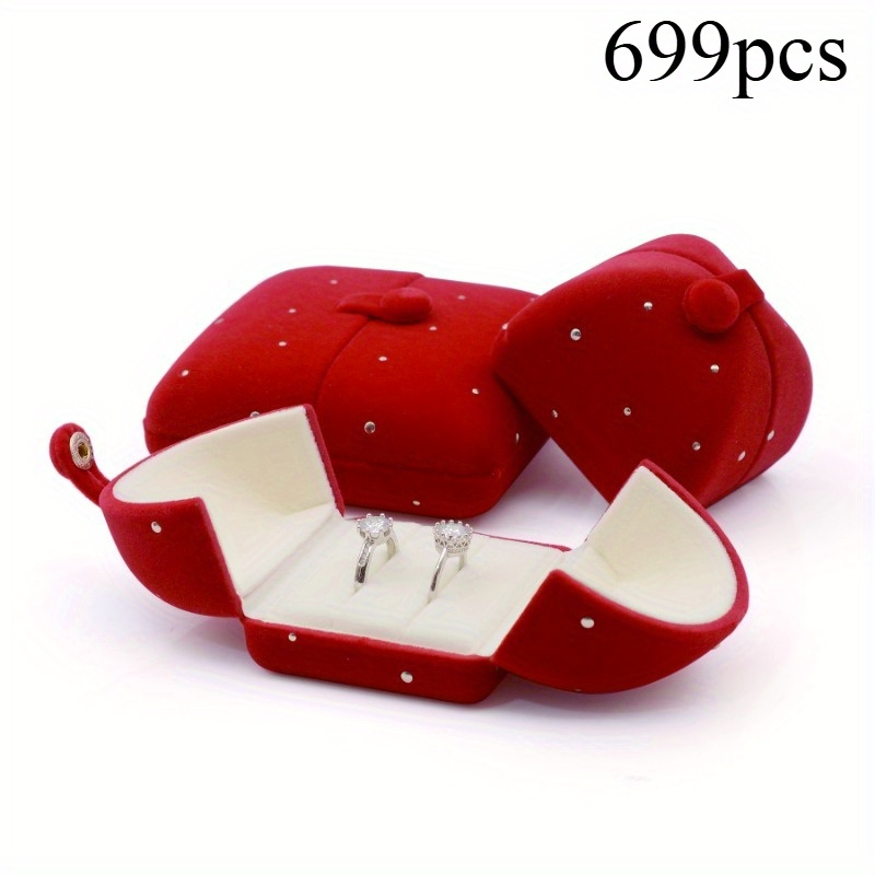 Privately Customized Elegant Engagement Ring Storage Box